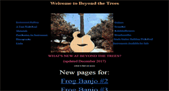 Desktop Screenshot of beyondthetrees.com